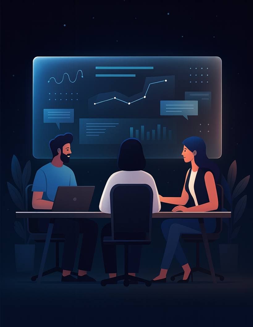 Analytics chart image